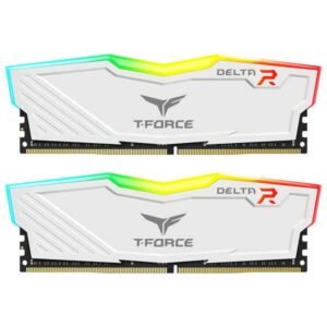 T-Force DDR4 Delta RGB Kits White 3200MHz 16GB x 2 RAM