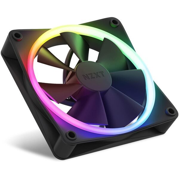 NZXT F120RGB - 120mm RGB Fans Black - Image 6