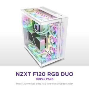 NZXT F120RGB Duo 120mm Dual (White)