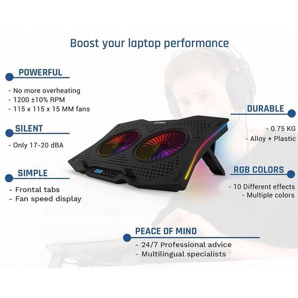 Ant Esports Laptop Gaming Cooler ( NC280 ) - Image 3