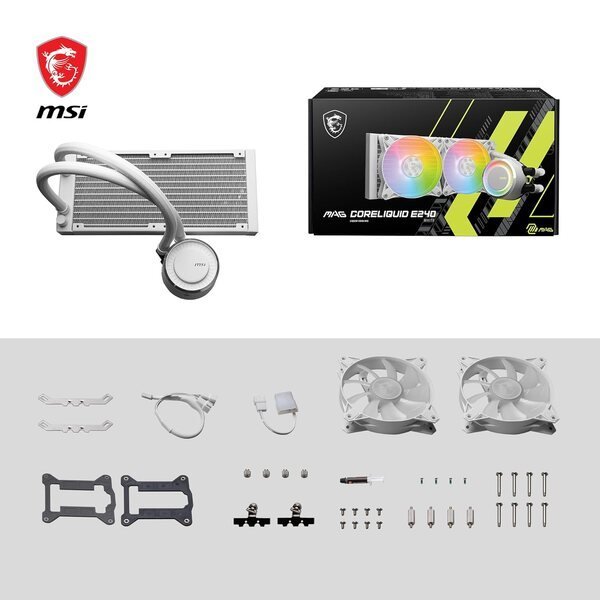 MSI MAG CORELIQUID E240 White - Image 2