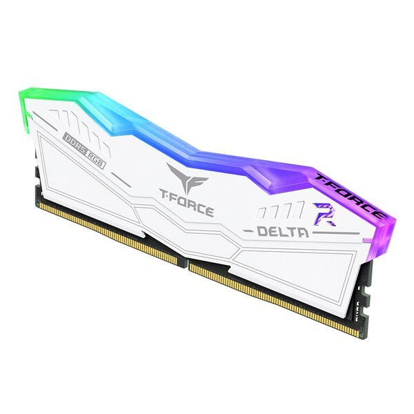T-Force DDR5 Delta RGB Single White 5200MHz 32GB RAM - Image 2