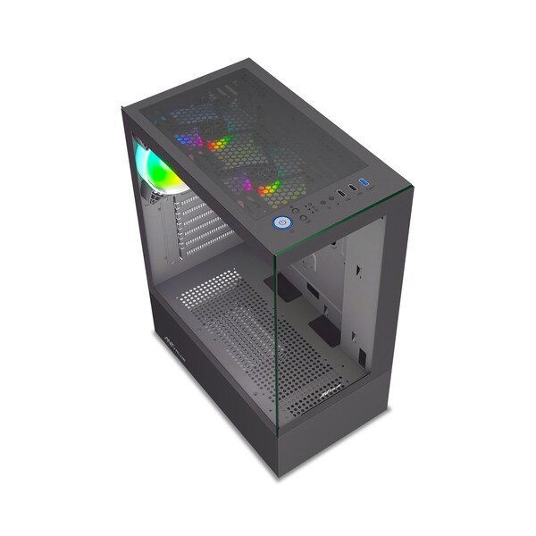 Ant Esports Value Chassis CV100 Black ( Chassis Without Power Supply - Image 3