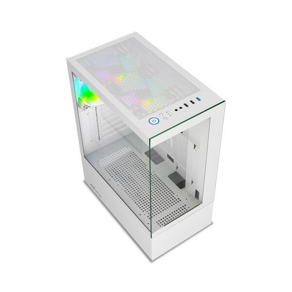 Ant Esports Value Chassis CV100 White ( Chassis Without Power Supply - Image 4