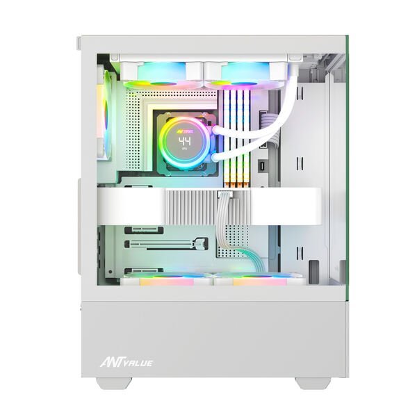 Ant Esports Value Chassis CV100 White ( Chassis Without Power Supply - Image 2