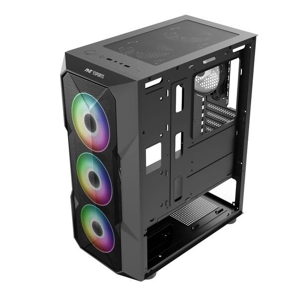 Ant Esports Chassis ICE-300 MESH Black ( Chassis Without Power Supply ) - Image 4
