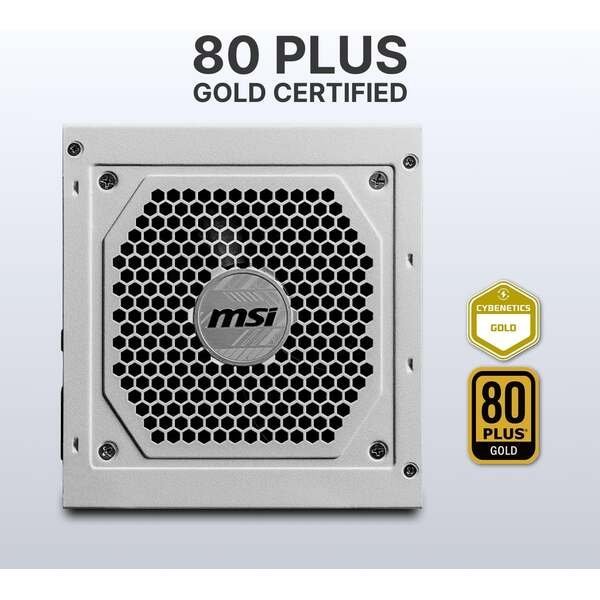 MSI MAG A850GL PCIE5 WHITE - Image 5
