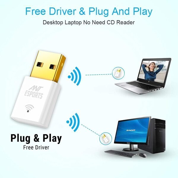 ANT ESPORTS WIRELESS USB DONGGLE (AE300D) - Image 2