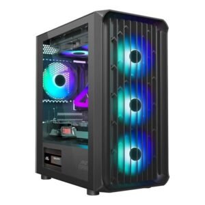 Ant Esports Chassis 205 Air Black (Without Power Supply)
