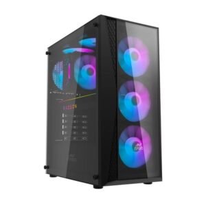 Ant Esports Chassis 220 Air Black (Without PSU)