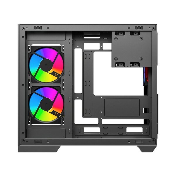 Ant Esports Chassis Crystal X4 -Grey (Without Power Supply) - Image 6