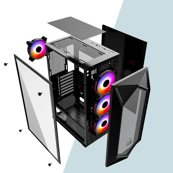 Ant Esports Chassis ICE-150TG (Without Power Supply) - Image 7
