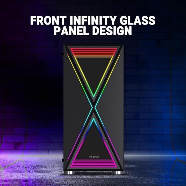 Ant Esports Chassis Infinity X (Without Power Supply) - Image 2