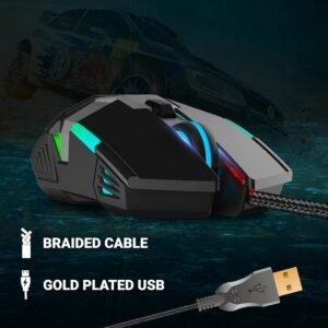 Ant Esports GM90 wired Gaming Mouse.