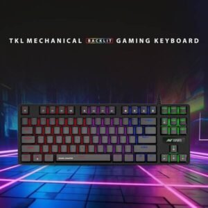 Ant Esports Gaming Keyboard MK1000 Mechanical Multicolor LED Backlit Wired