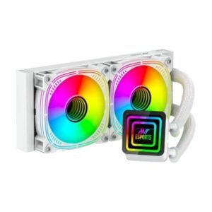 Ant Esports Iceinfinite-240 ARGB CPU Cooler with heatsink White