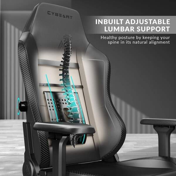 CYBEART GHOST GAMING CHAIR - Image 5