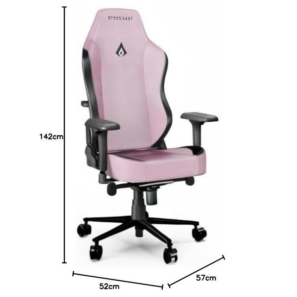CYBEART PRETTY PINK GAMING CHAIR - Image 2