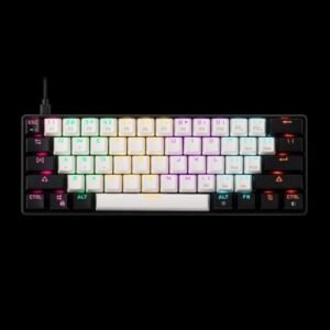 GAMDIAS AURA GK2 MECHANICAL KEYBOARD 60% (RED SWITCH)