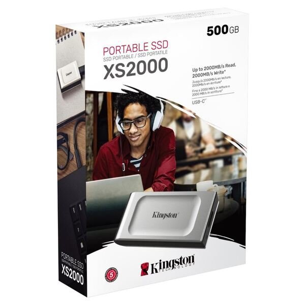 Kingston SXS2000 500GB External SSD - Image 3
