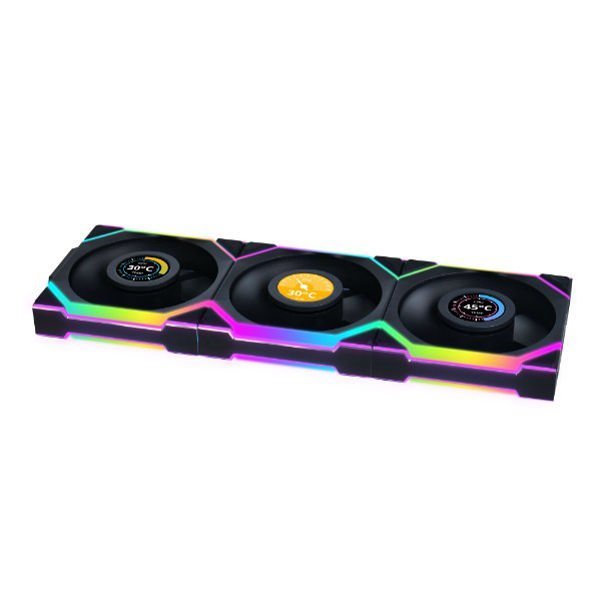 Lian Li UNI FAN SL WIRELESS LCD 12SLLCD1W3B - Image 4