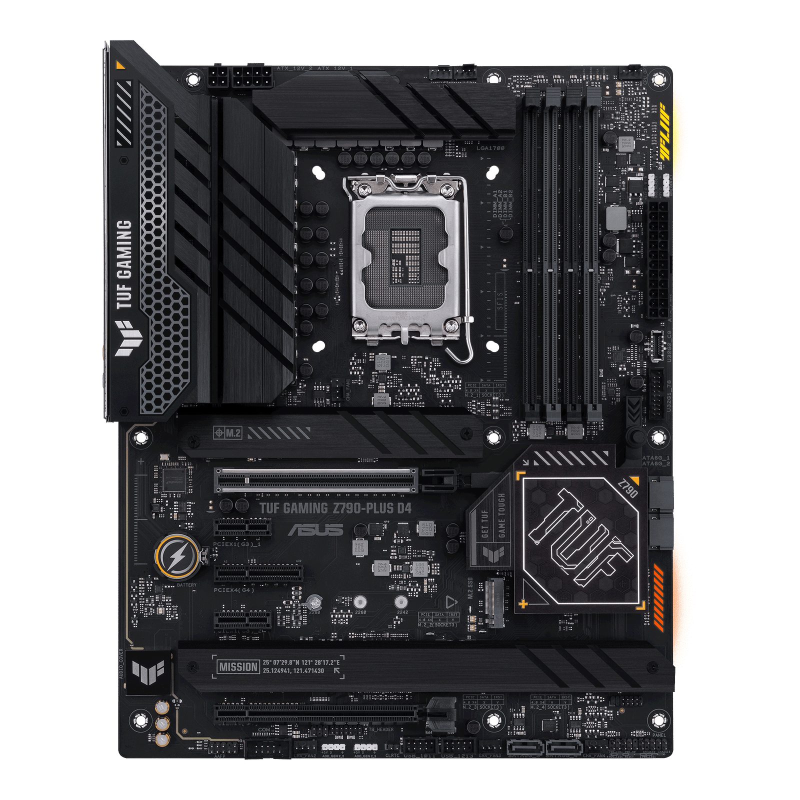 ASUS TUF GAMING Z790-PLUS D4 MOTHERBOARD