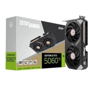 ZOTAC GEFORCE RTX 5060TI 16GB AMP GRAPHICS CARD