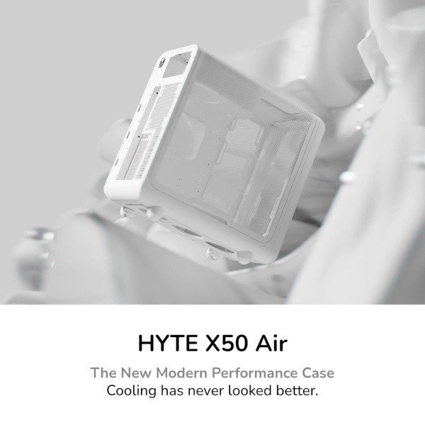 Hyte X50 Air Snow White Case
