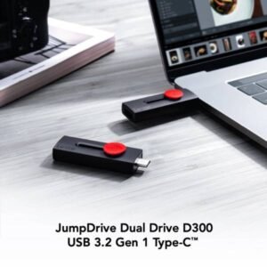 Lexar D300 Dual Drive 256GB Type-C and Type-A PenDrive