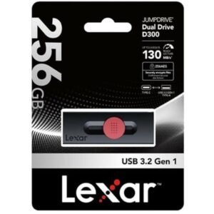 Lexar D300 Dual Drive 256GB Type-C and Type-A PenDrive